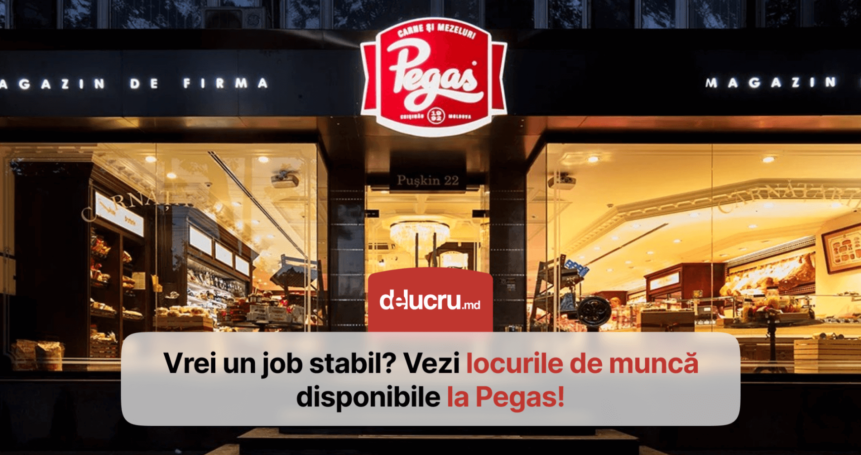 Locuri de muncă la Pegas – Găsește jobul potrivit pentru tine!